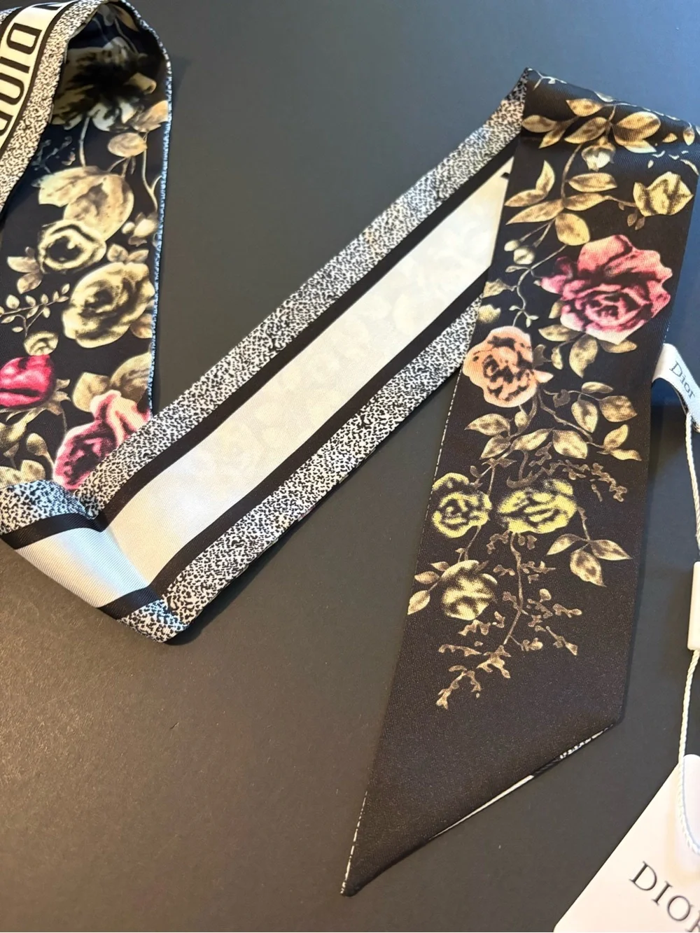 Fashion Silk Scarf Long Twilly